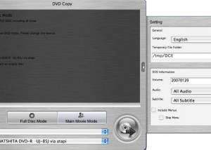 4Media DVD Copy for Mac screenshot