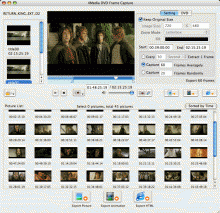 4Media DVD Frame Capture for Mac screenshot