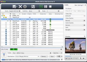 software - 4Media DVD to iPod Converter for Mac 7.7.0.20130407 screenshot