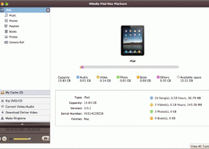 4Media iPad Max Platinum for Mac screenshot