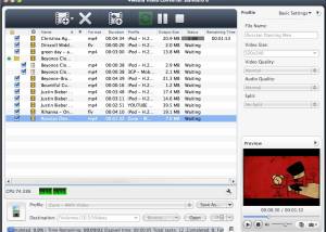 4Media Video Converter Standard for Mac screenshot