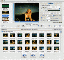 4Media Video Frame Capture for Mac screenshot