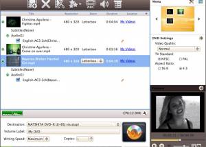 software - 4Media Video to DVD Converter for Mac 6.0.6.0723 screenshot