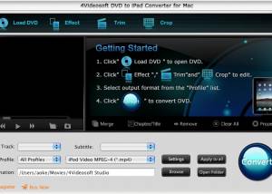 4Videosoft DVD iPad Convertisseur Mac screenshot