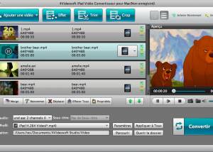 4Videosoft iPad Vidéo Convertisseur Mac screenshot
