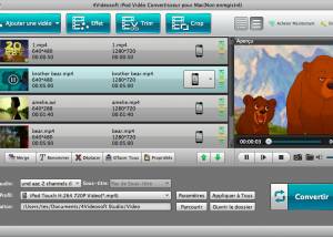 4Videosoft iPod Vidéo Convertisseur Mac screenshot