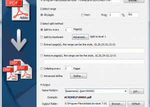A-PDF Split for Mac screenshot