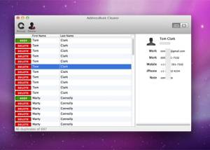 AddressBook Cleaner screenshot