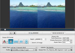 Aiseesoft 3D Converter for Mac screenshot