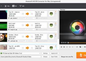 Aiseesoft AVCHD Converter for Mac screenshot