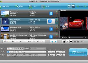 software - Aiseesoft DPG Converter for Mac 6.2.20 screenshot