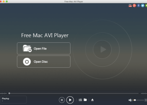 Aiseesoft Free Mac AVI Player screenshot