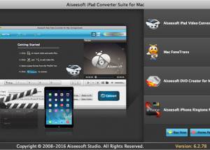 software - Aiseesoft iPad Converter Suite for Mac 6.5.6 screenshot