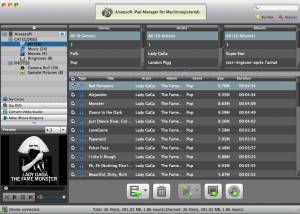 Aiseesoft iPad Manager for Mac screenshot