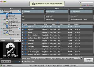Aiseesoft iPod to Mac Transfer screenshot