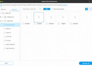 Aiseesoft Mac Data Recovery screenshot