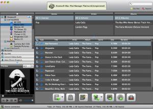 software - Aiseesoft Mac iPod Manager Platinum 6.3.18 screenshot