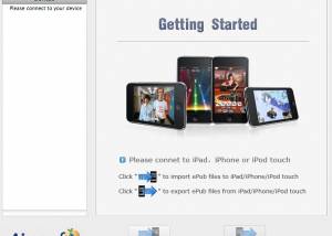Aiseesoft Mac iPod touch ePub Transfer screenshot