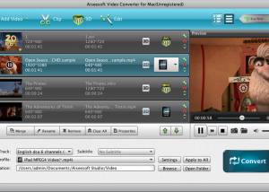 Aiseesoft Mac Video Converter Platinum screenshot