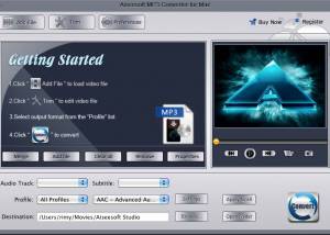 Aiseesoft MP3 Converter for Mac screenshot
