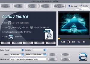 software - Aiseesoft MPEG Converter for Mac 3.2.18 screenshot