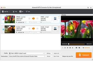 Aiseesoft MTS Converter for Mac screenshot