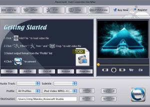 software - Aiseesoft Tod Converter for Mac 3.2.18 screenshot