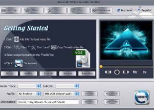 software - Aiseesoft VOB Converter for Mac 3.2.18 screenshot