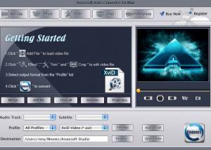 Aiseesoft XviD Converter for Mac screenshot