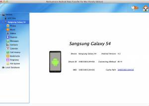 software - Android Data Transfer for Mac 3.1.05 screenshot