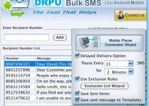 Android Phone SMS Gateways Mac screenshot