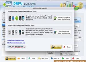 Android SMS Software Mac screenshot