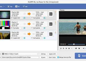 software - AnyMP4 Blu-ray Ripper for Mac 9.0.38 screenshot