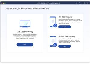 AnyMP4 Data Recovery for Mac screenshot