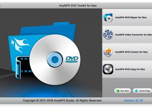 AnyMP4 DVD Toolkit for Mac screenshot