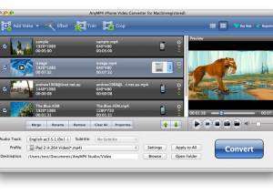 AnyMP4 iPhone 5 Video Converter for Mac screenshot