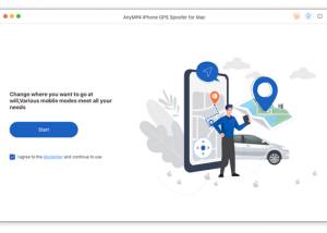 software - AnyMP4 iPhone GPS Spoofer for Mac 1.0.10 screenshot
