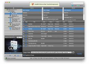 AnyMP4 iPhone to Mac Transfer screenshot