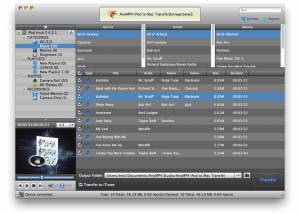 AnyMP4 iPod to Mac Transfer screenshot