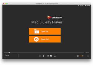 AnyMP4 Mac Blu-ray Player screenshot