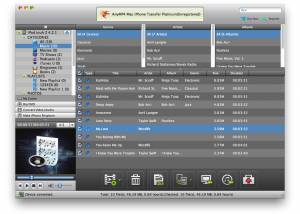 AnyMP4 Mac iPhone Transfer Platinum screenshot