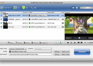 software - AnyMP4 Mac Video Converter Platinum 6.1.68 screenshot