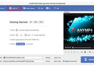 AnyMP4 Mac Video Converter Ultimate screenshot
