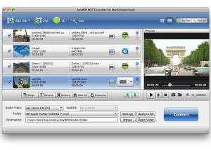 software - AnyMP4 MXF Converter for Mac 8.2.22 screenshot