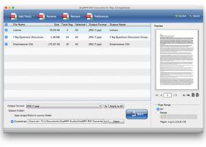 AnyMP4 PDF Converter for Mac screenshot