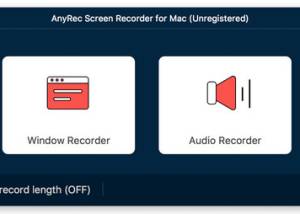 AnyRec Screen Recorder for Mac screenshot