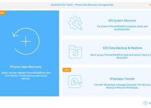 Apeaksoft iPhone Data Recovery for Mac screenshot