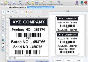 Apple MacOS Bulk Barcode Printing Tool screenshot