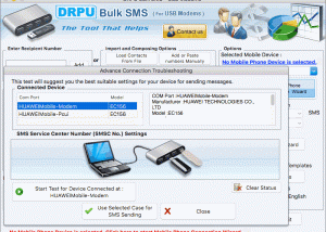 software - Apple USB Modem Bulk SMS Messaging App 8.0.3.4 screenshot