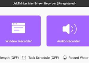 ArkThinker Mac Screen Recorder screenshot